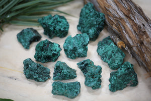 Natural Velvet Malachite Rough Specimens Wholesale 1kg High Quality Crystal Energy