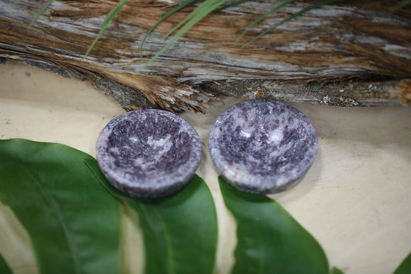 Lepidolite Dish Wholesale Natural Crystal Gift Purple Healing Energy 2