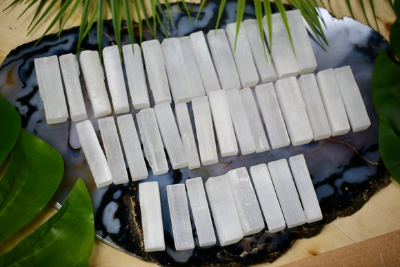 Selenite Stick Specimens Wholesale 2lbs Natural Crystal Gift Energy