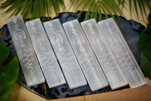 Selenite Charging Plate Wholesale 6pcs 8