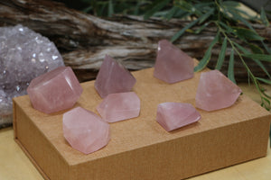 Rose Quartz Freeforms Wholesale Lot 2 Lb Natural Crystal Energy