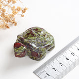 2'' Size Crystal Turtle, Gemstone Turtle Carving, TRL2001XX