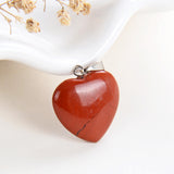 Gemstone Heart Pendants, Small Size, PND4125XX